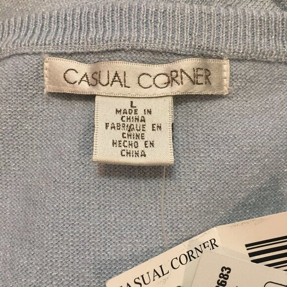 Casual Corner v neck cardigan - Picture 4 of 6